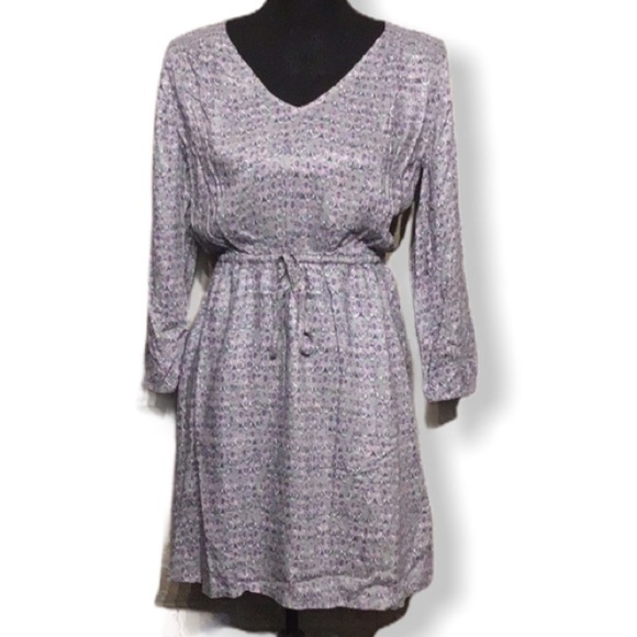 Lucky Brand NWT - Sz XS - cute flowy 3/4 arm dress - Picture 9 of 9